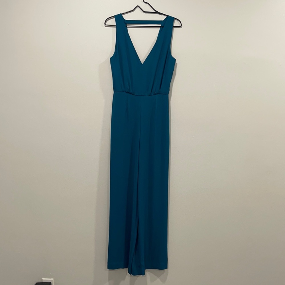 Teal jumpsuit